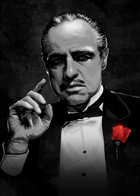 Ilustrace Mafia Boss