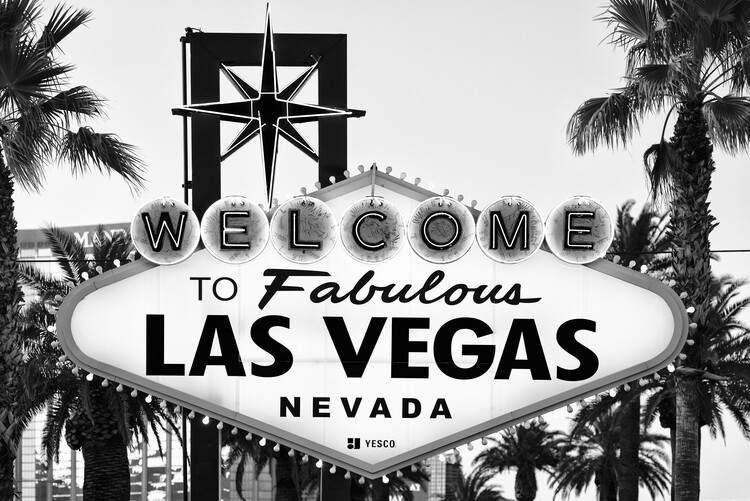 Welcome To Fabulous Las Vegas Printed Wall Decal