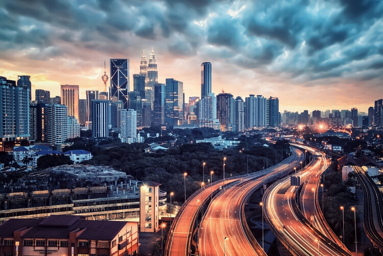 Kuala Lumpur | Julisteet, taideprintit, seinämuraalit | Europosters