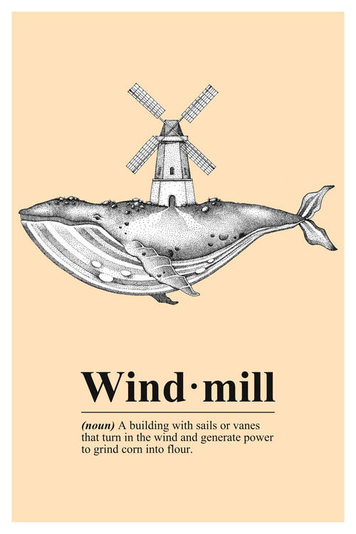 Obraz na plátně Windmill