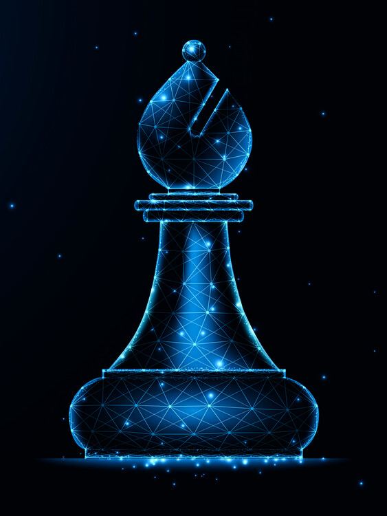 Illustration Cosmic Chess Bishop