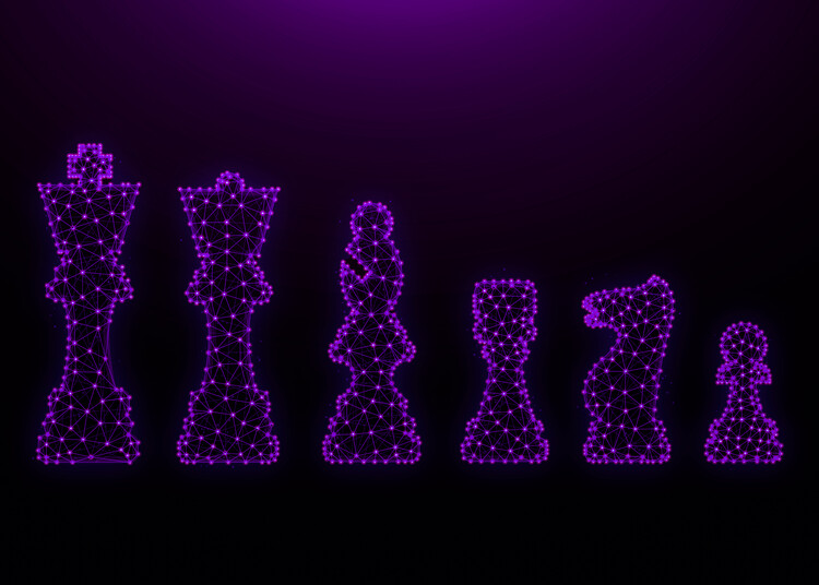 Illustration Cosmic Chess Figures