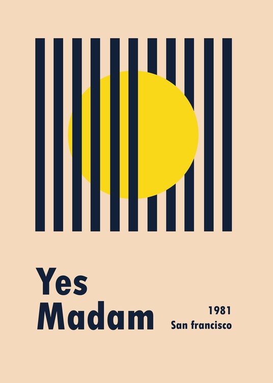 Kuva Yes Madam Poster
