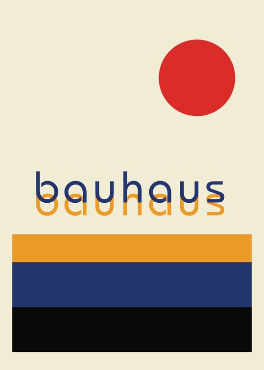 Leinwand Poster Bauhaus