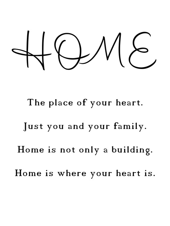 Ilustrace Home Quotes