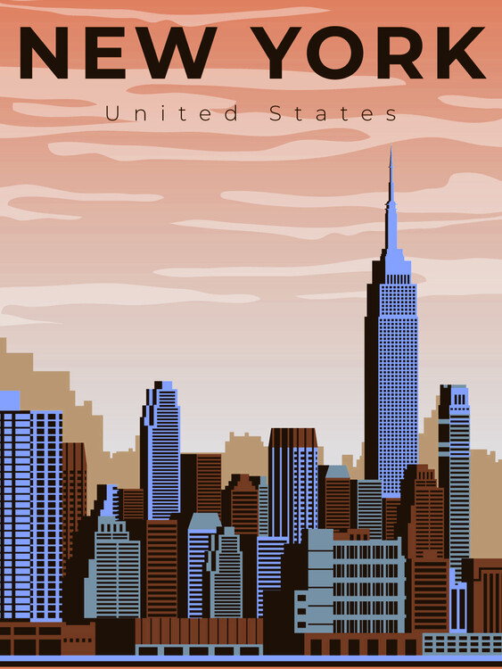 Illustration New York City