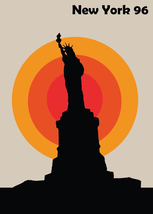 Illustration Statue of Libert New York