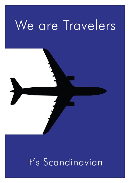 Canvas Print We are Travelers Artwork