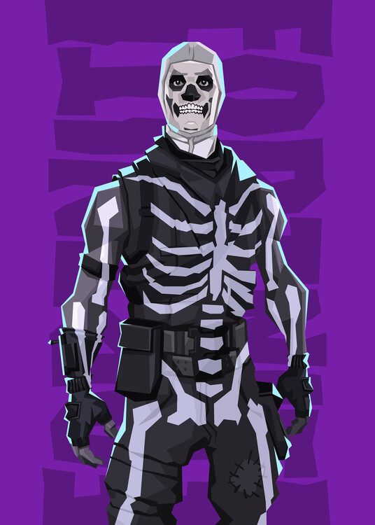 Illustration Fort Skeleton