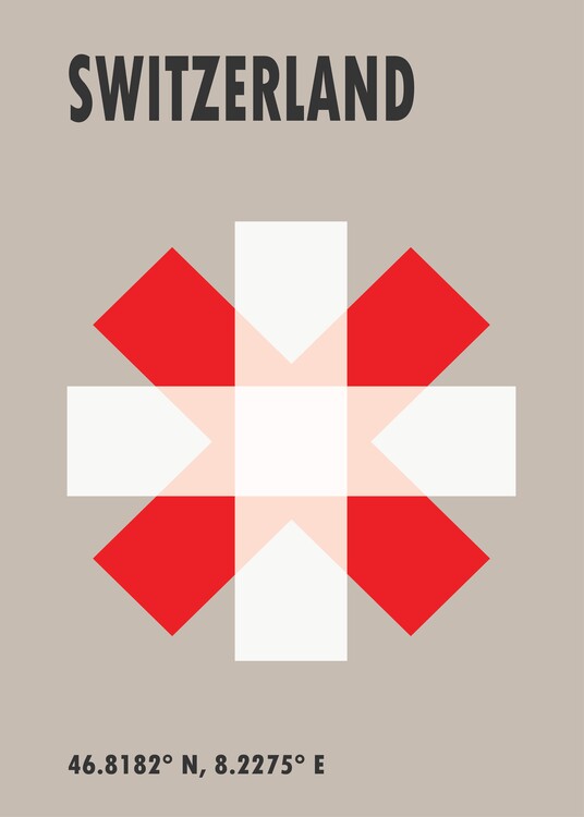 Illustration Switzerland Flag
