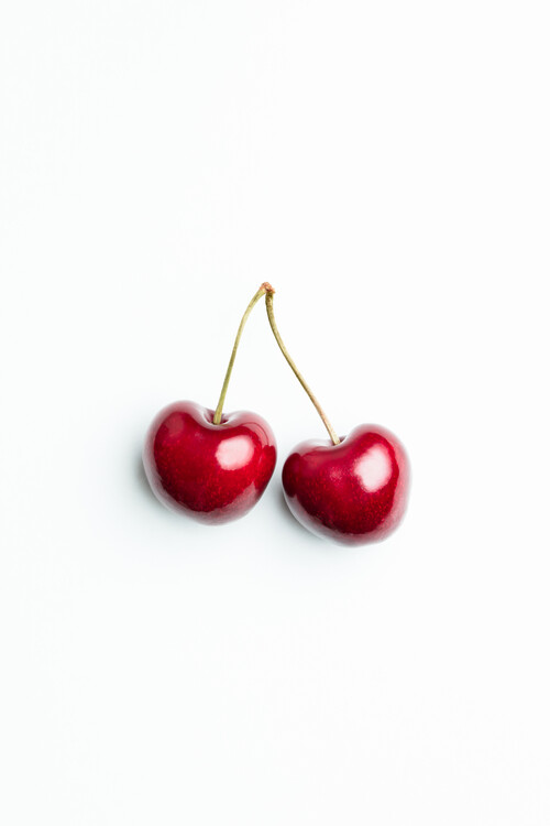 Obraz na plátně Pair of cherries