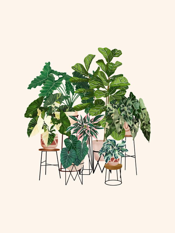 Illustration Plant Friends