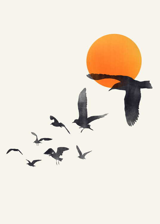 Ilustracija In the sky