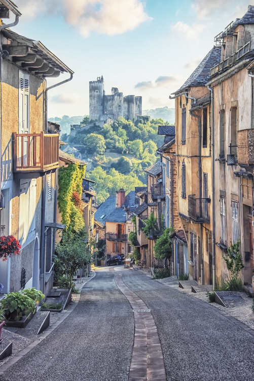 Umetniška fotografija Najac Village