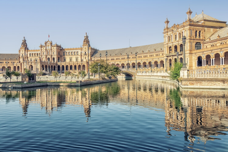 Kunstfotografie Seville City Downtown
