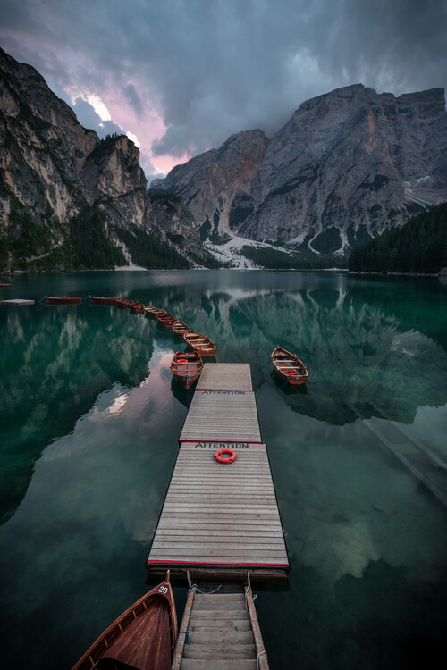 Art Photography Braies reflections