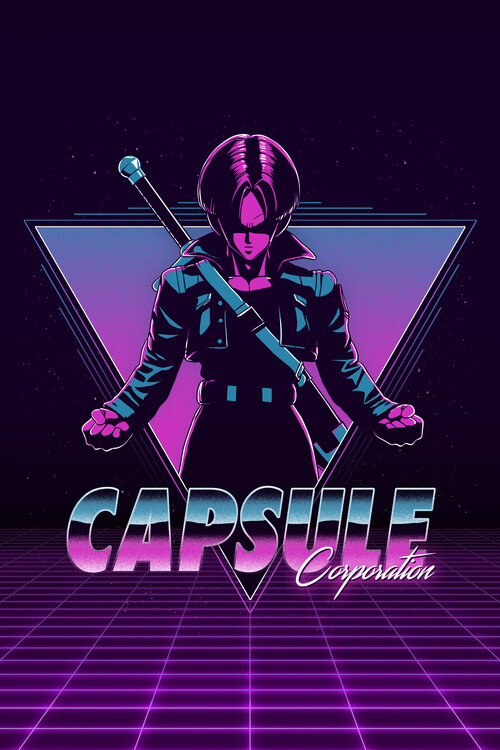 Art Poster Capsule Corp