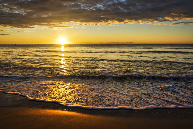Art Photography Sunrise on the beach