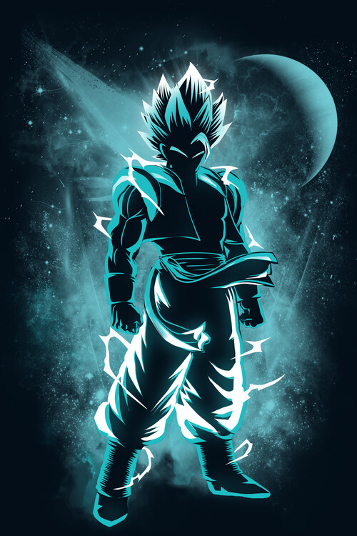 Goku Playing Game Dragon Ball Poster Wall Decor