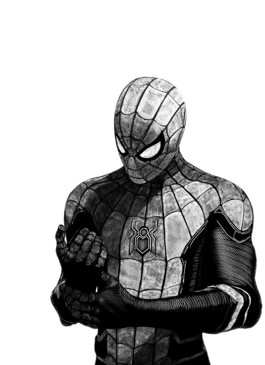 Cuadro Enmarcado - Póster Spiderman No Way Home