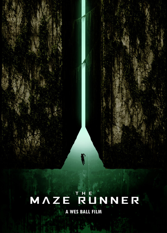 Cartaz filme Maze Runner - Produção Gráfica