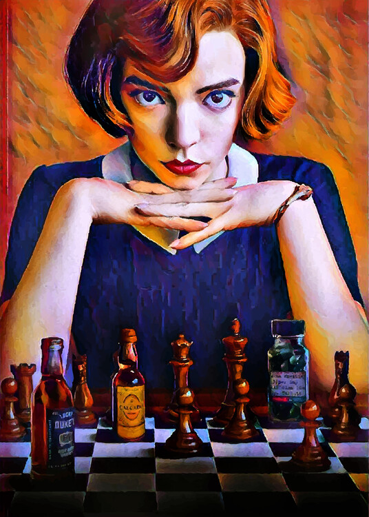 Umělecký tisk Chess 3