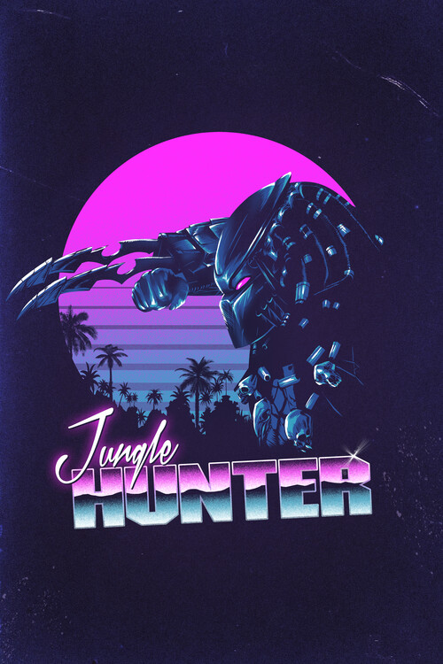 Umělecký tisk Jungle Hunter