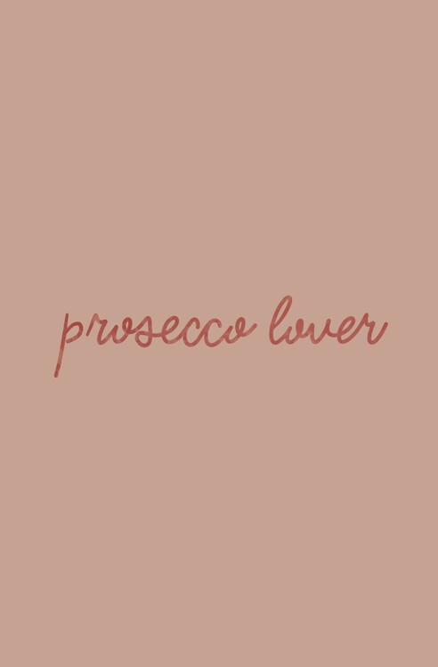 Illustration Prosecco lover