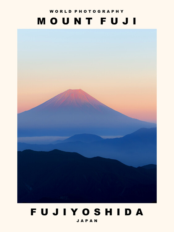 Ed Gedehams tvetydig Mount Fuji (Fujiyoshida, Japan) | Posters, Art Prints, Wall Murals | +250  000 motifs