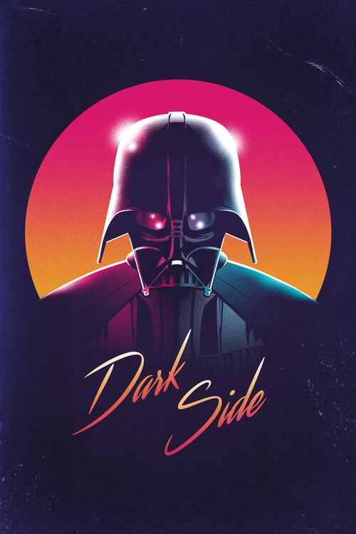 Stampa d'arte The Dark Side