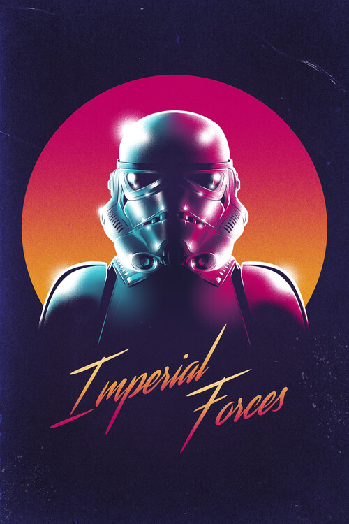 Арт печат Imperial forces
