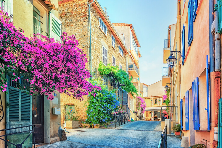 Fotografia artistica Saint Tropez Street