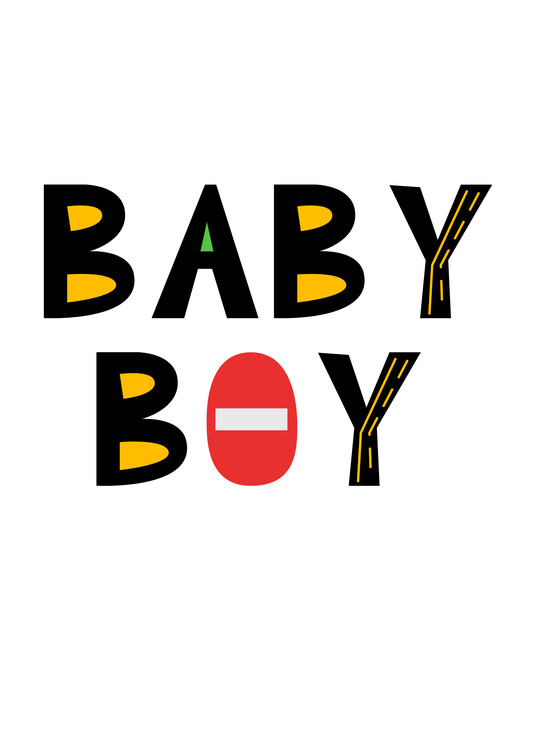 Ilustrace Baby Boy