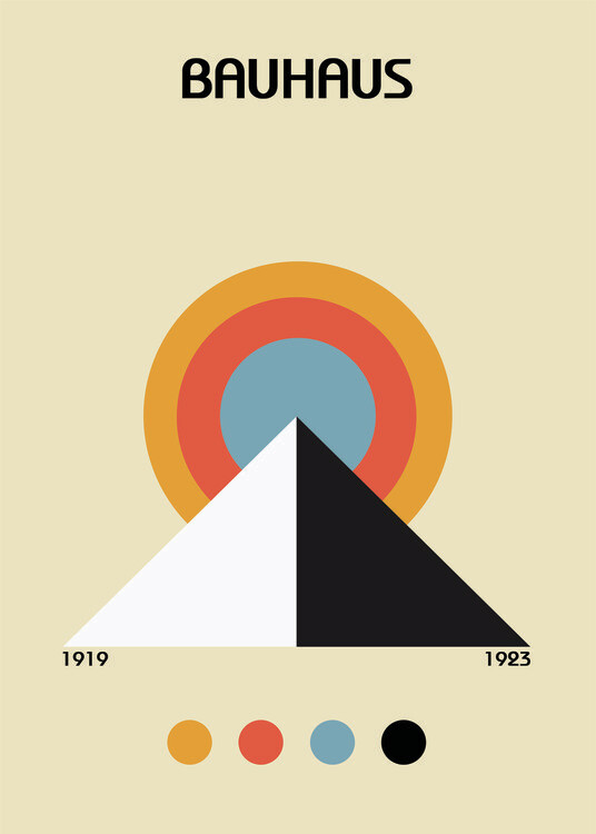 Illustration Bauhaus Pyramid