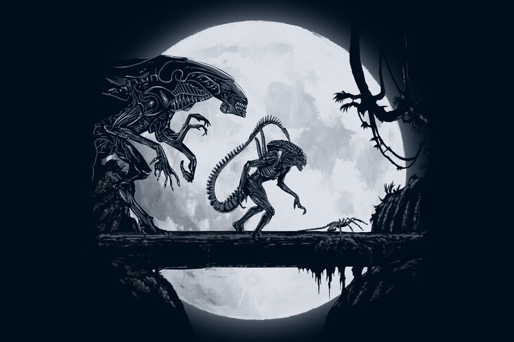 LV-426 warrior Wall Mural  Buy online at Europosters