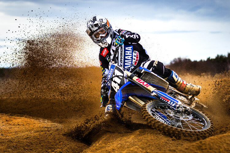 Pantaloni motocross Off-Road YAMAHA - Ragazzi