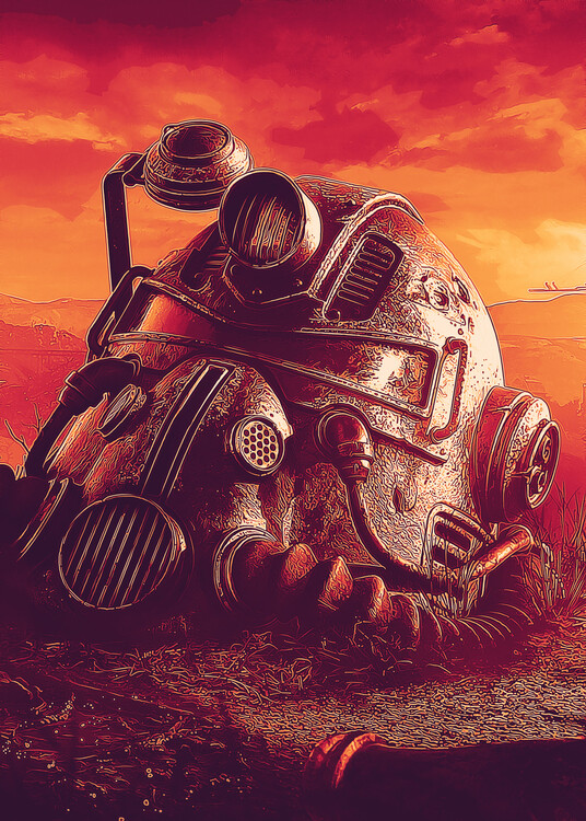 Nuka Cola Dark' Poster, picture, metal print, paint by Fallout