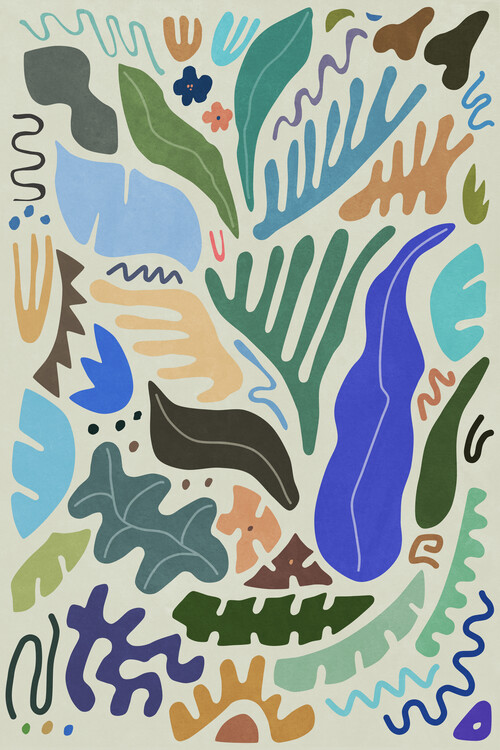 Illustration Jungle Colors
