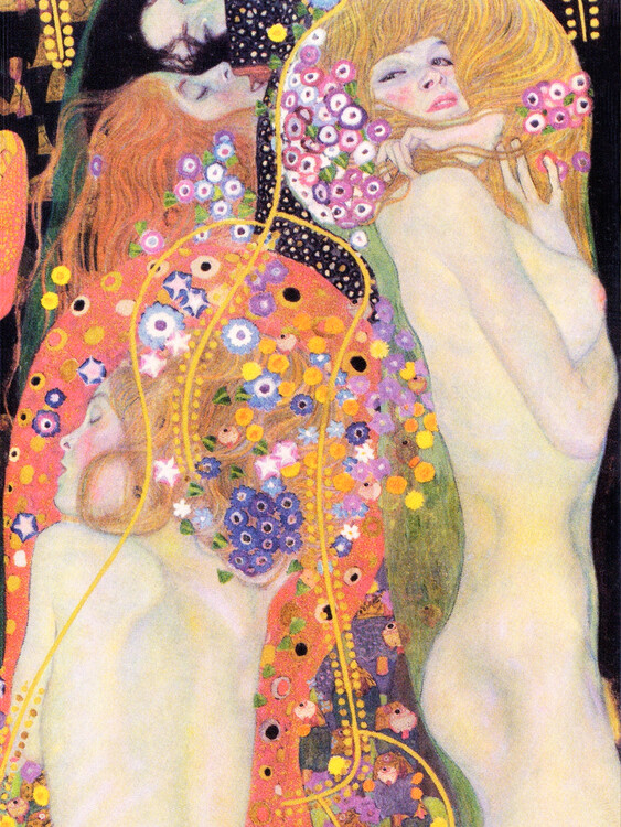 Fine Art Print Girlfriends No.2 (Female Nude) - Gustav Klimt