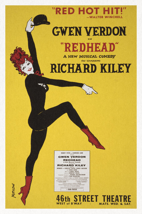 Reprodukcja Redhead, 1959 (Vintage Theatre Production)