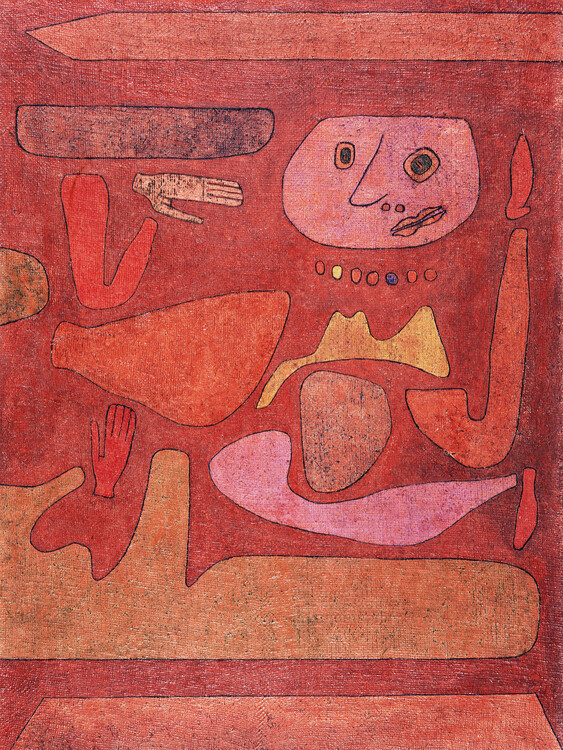 Artă imprimată The Man of Confusion - Paul Klee