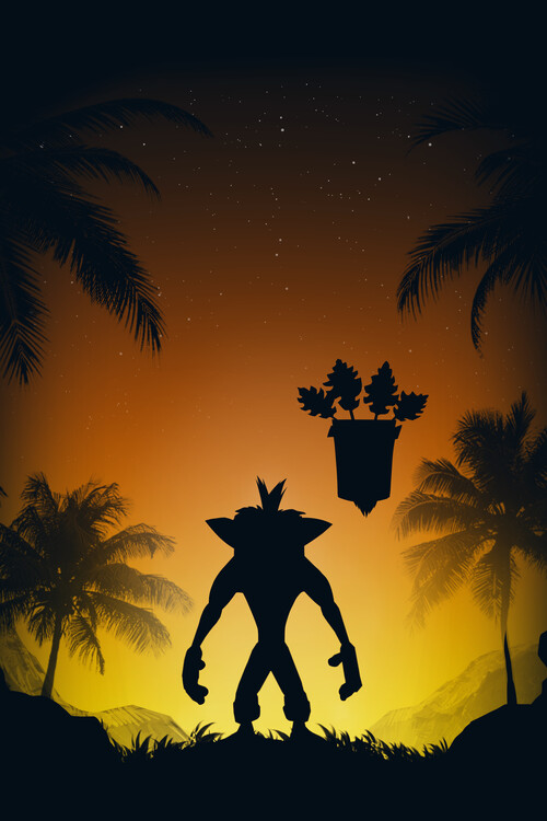 Poster Crash Bandicoot 4 - Ride | Wall Art, Gifts & Merchandise 