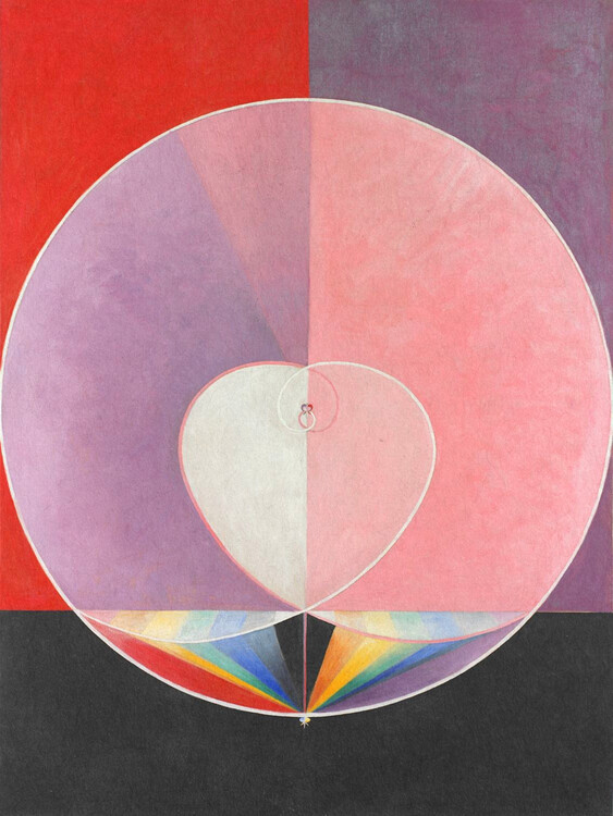 Fine Art Print The Dove No.2 - Hilma af Klint