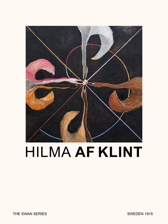 Reproduction de Tableau The Swan No.7 (Special Edition) - Hilma af Klint