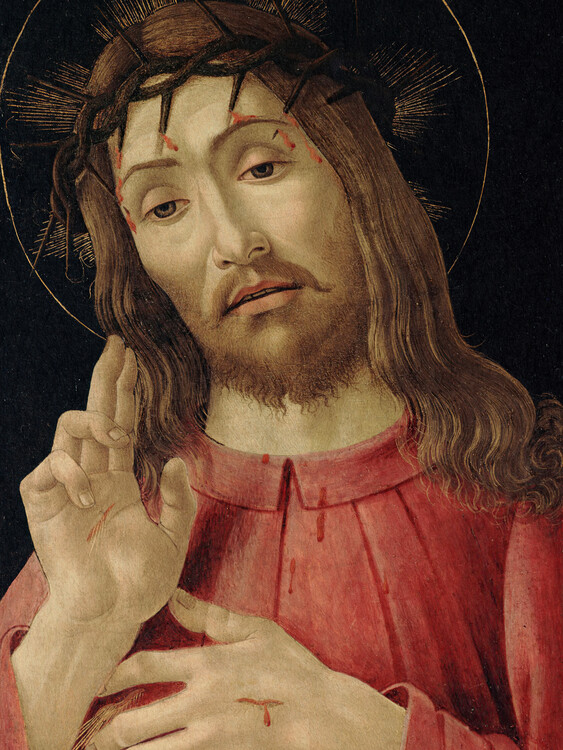 Reproduction de Tableau The Resurrected Christ - Sandro Botticelli