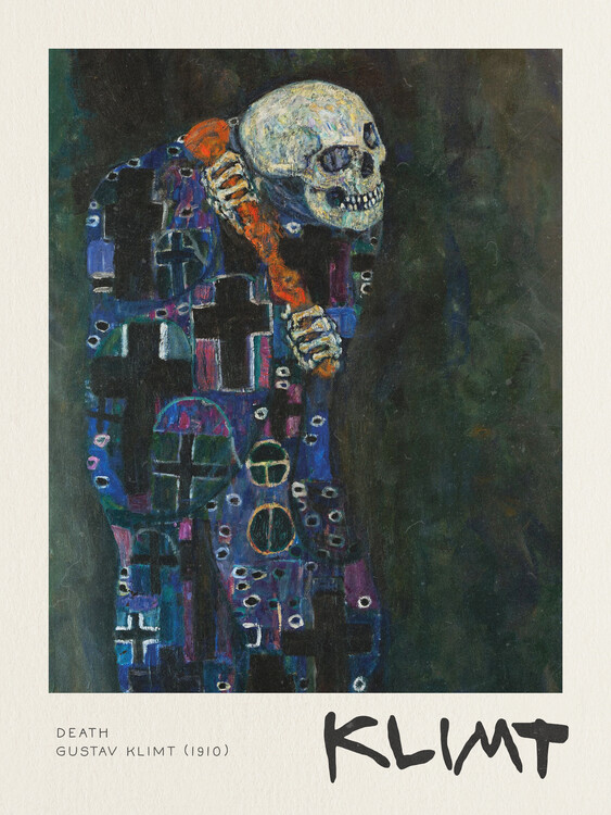 Fine Art Print Death (Skull) - Gustav Klimt