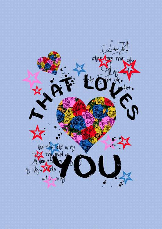 Tablou canvas that loves you