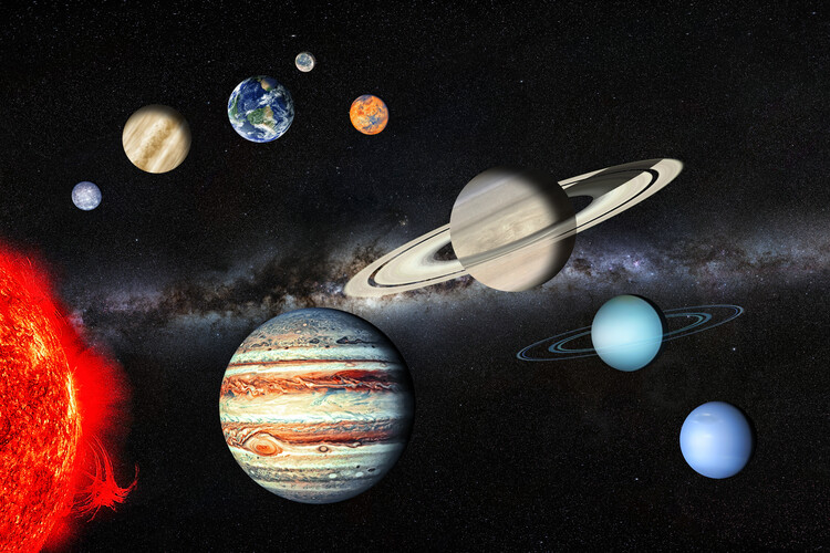 Ilustrace Solar System