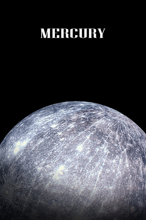 Ilustracija Mercury Planet