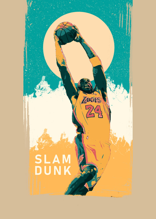 Art Poster kobe bryant basketball